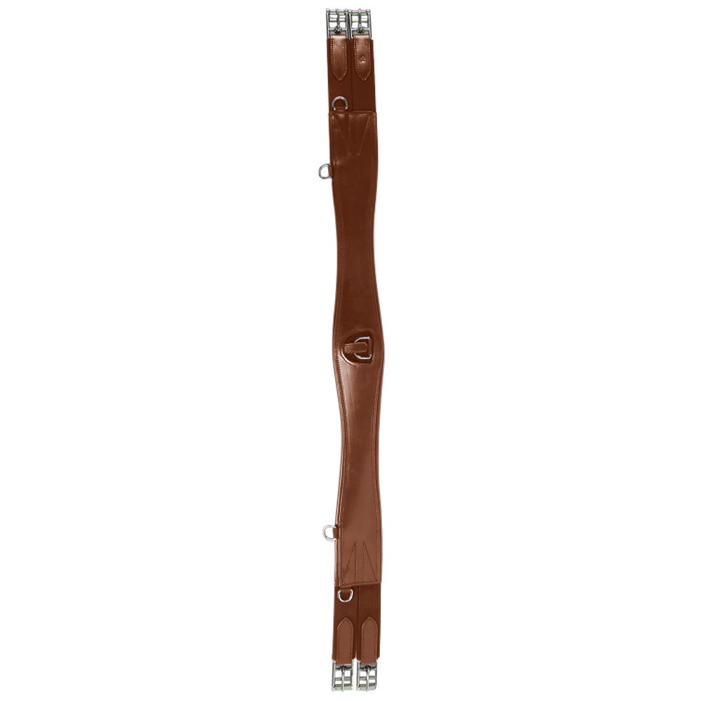 Ledersattelgurt Mit Elastik Komfort Pferd Reitsport Leder