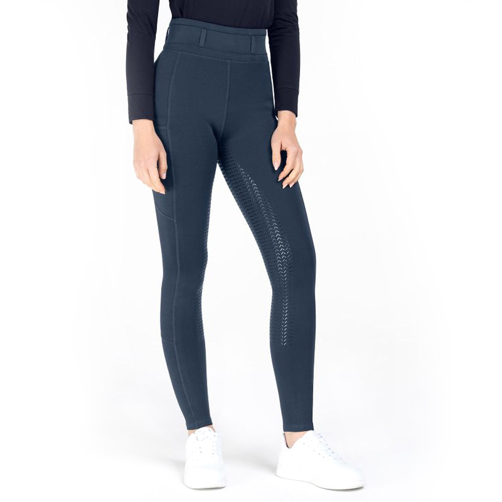 Thermo Reitleggings Ella mit Silikon Vollbesatz