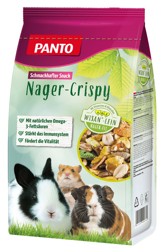 Panto Nager Crispy - snack roditori 600g