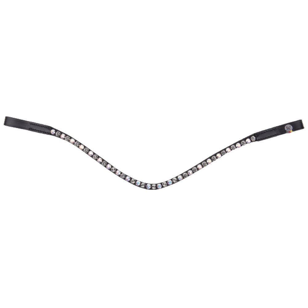 Waldhausen X-Line Glam Stirnband Schwarz Mit Strass Steinen