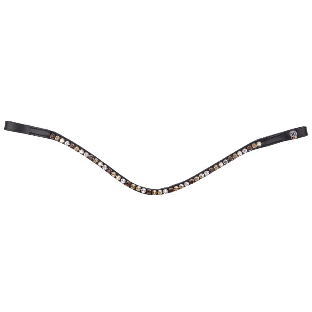 Waldhausen X-Line Glam Stirnband Schwarz Mit Strass Steinen