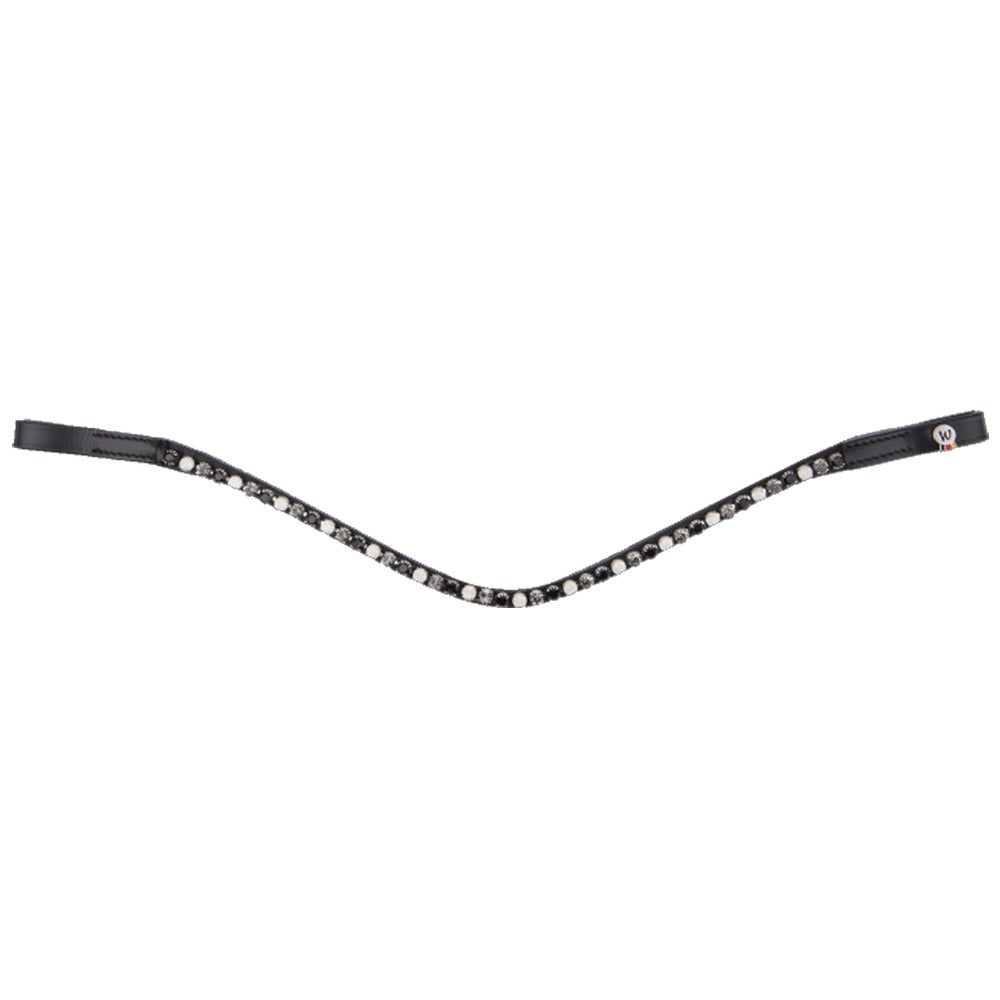 Waldhausen X-Line Glam Stirnband Schwarz Mit Strass Steinen
