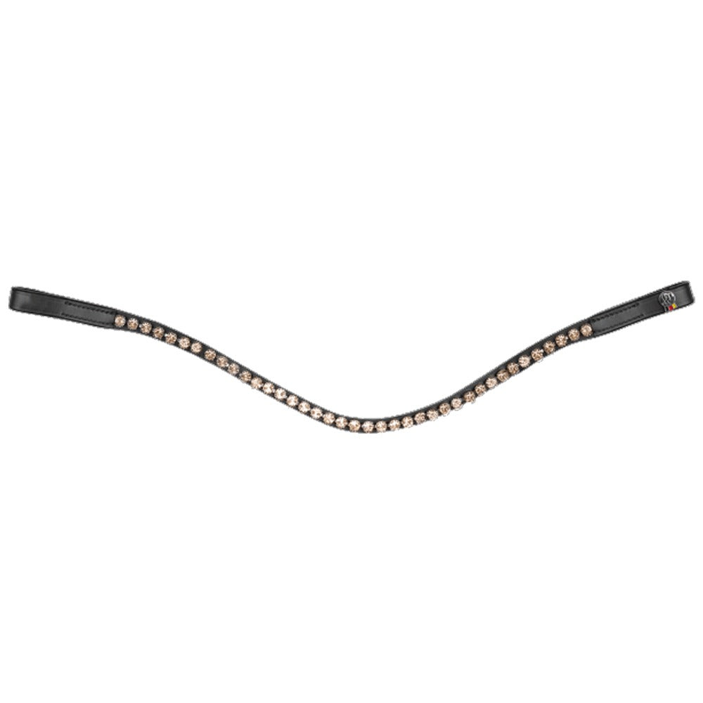 Waldhausen X-Line Glam Stirnband Schwarz Mit Strass Steinen
