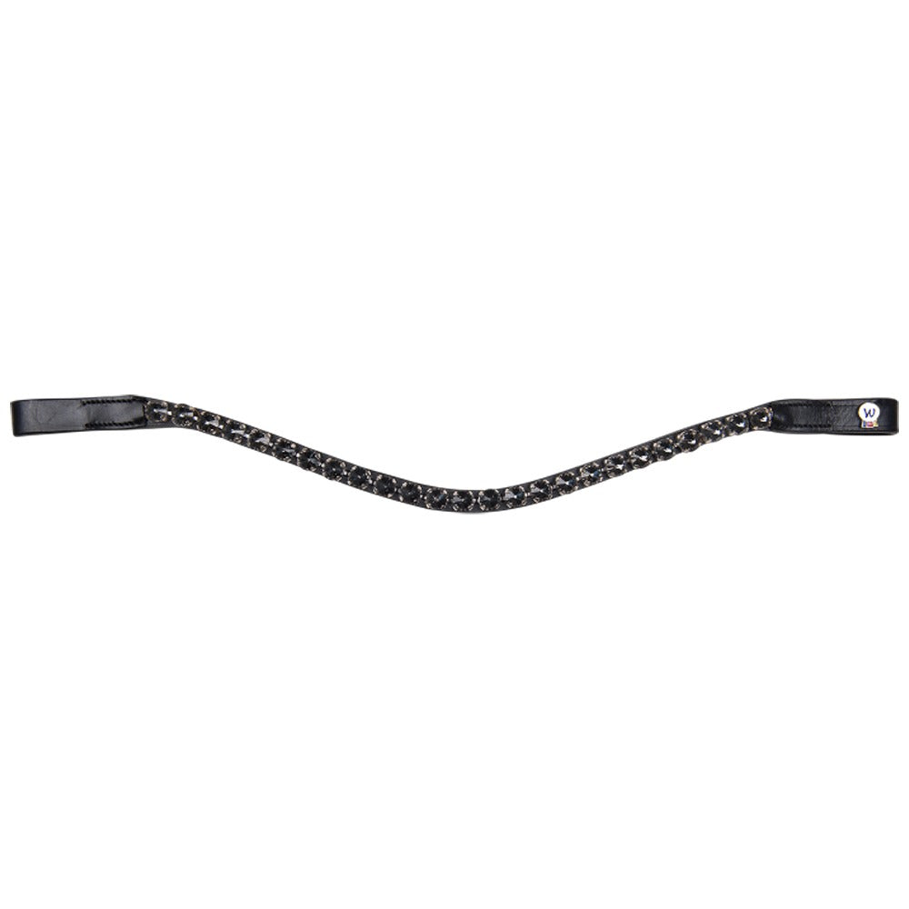 X-Line Stirnband Boost Strass Gebogen Für Trense Pferd