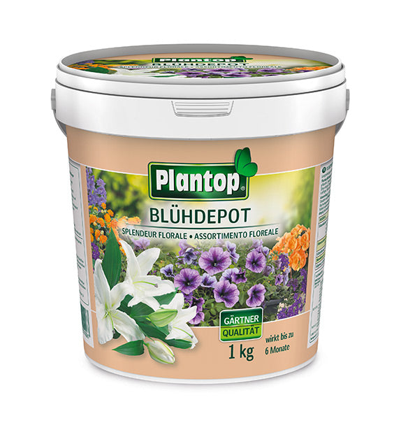 Plantop Blühdepot Blumendünger, granuliert - 1kg