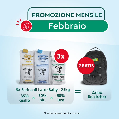 Beikircher Mangimi – Farina di Latte Baby 35% Giallo 25kg
