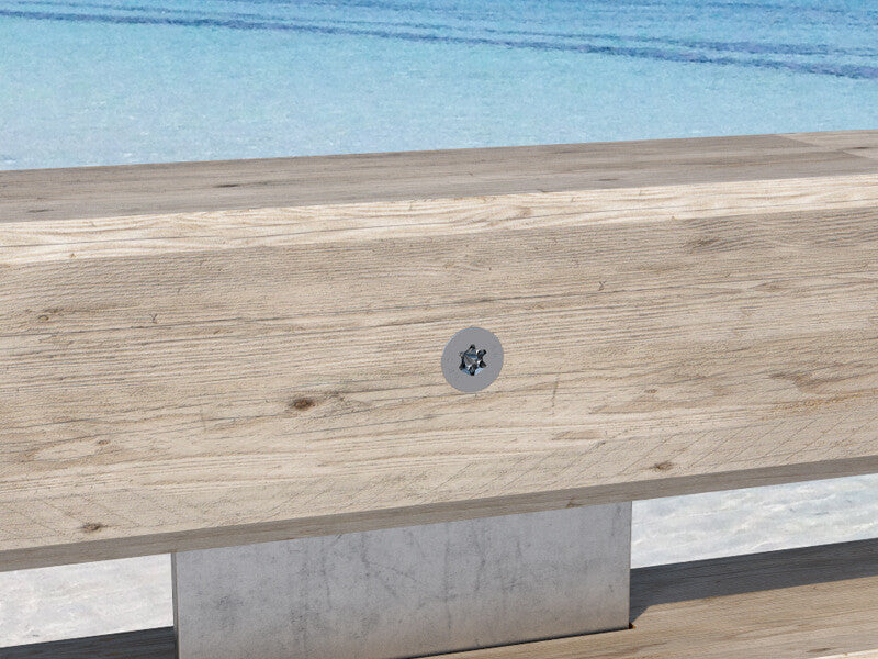 Vite autoforante per legno-metallo SBS - 6,3mm x 60mm 100 pz