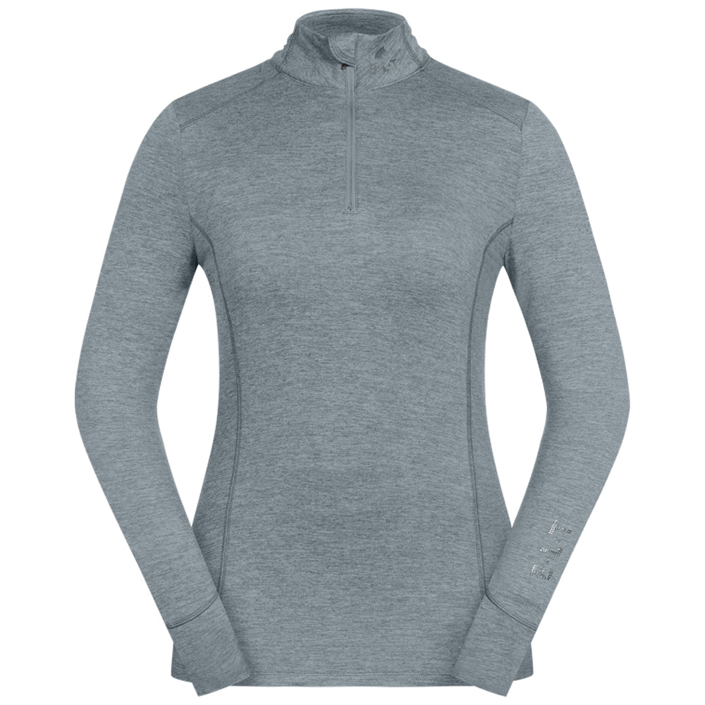 Milano Functional Zip Shirt Women Breathable Elegant Style