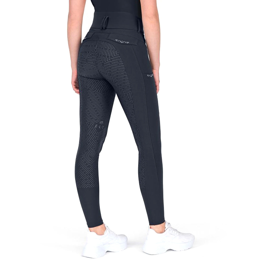 Reithose Comfort Ride Glam Hochbund Silikon Elegant