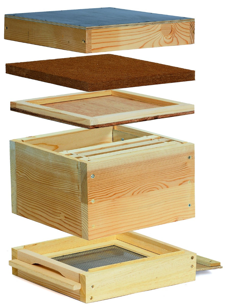 Mini Plus Bienenstock aus Holz