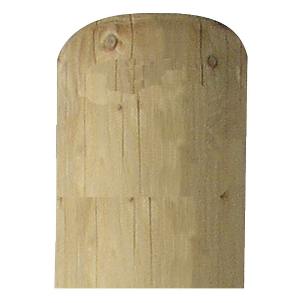  Holzpfosten, Durchmesser 7 cm 