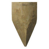  Holzpfosten, Durchmesser 7 cm 