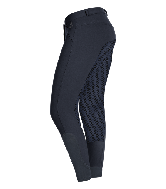 Pantaloni Equitazione Dahlia Silicone, Blu.