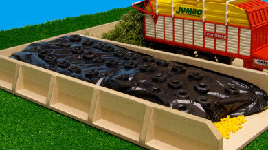 Kids Globe - Accessori per silo di copertura e 50 pneumatici per giocattolo