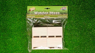 Kids Globe Farming - Set di scatole per patate in legno da 6 pezzi