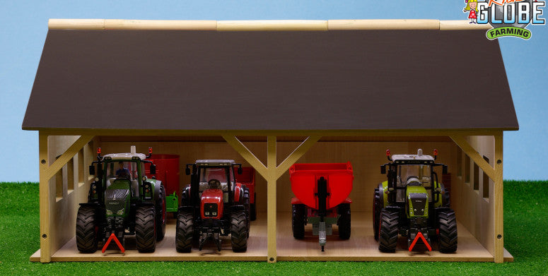 File in legno per trattori 1:32