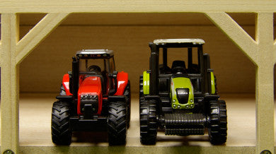 Kids Globe - Capannone Giocattolo in Scala 1:87 per Trattori e Rimorchi