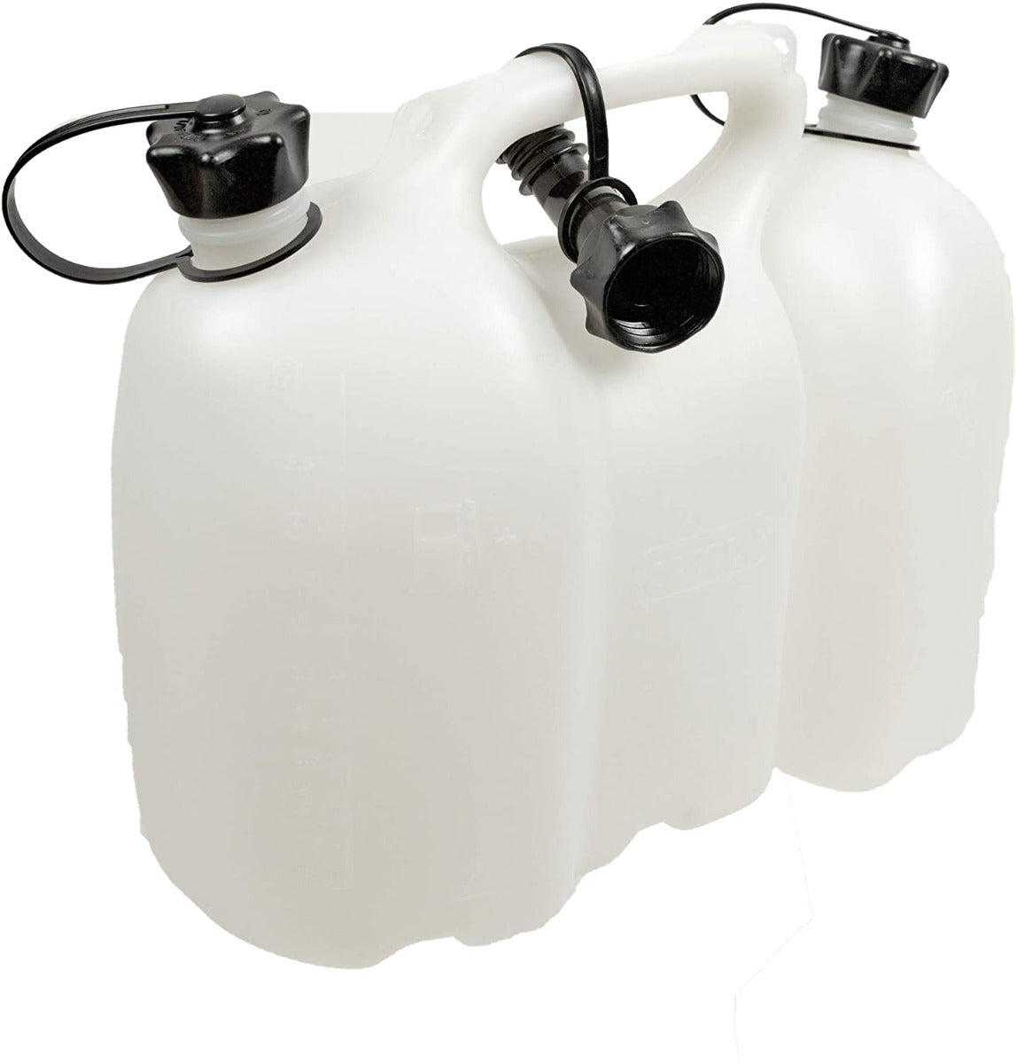 Oregon Kombibehälter/Kanister für Kraftstoff und Öl für die Kettensägekette, mit Skala und Sicherheitsverschluss, 6 Liter + 3 Liter
