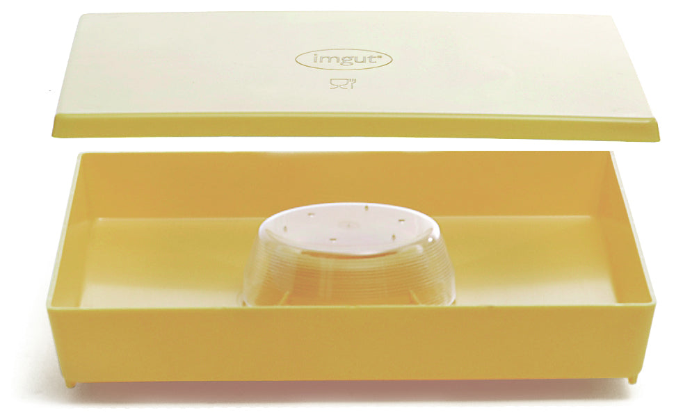 Mangiatoia per api Imgut® da 1,5 litri, quadrata, piatta