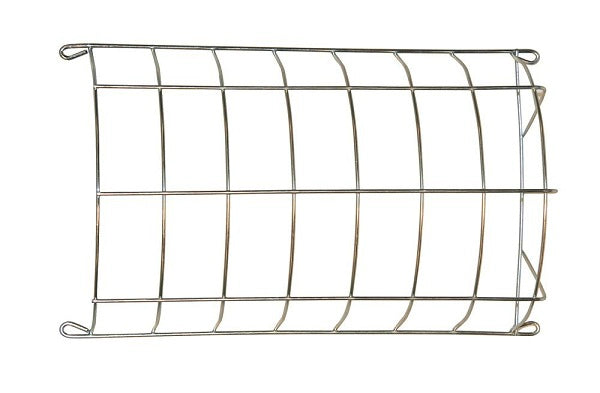 Rastrelliera blocca porta per conigliera zincata 32cm