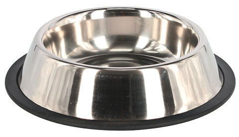 Ciotola per cani in acciaio antiscivolo