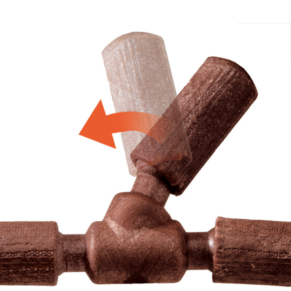 FLEX 4192 Posatoio modulare in plastica per calopsiti e parrocchetti