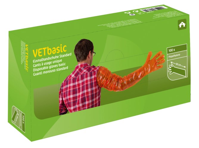 Guanto Veterinario Monouso VETbasic 90cm