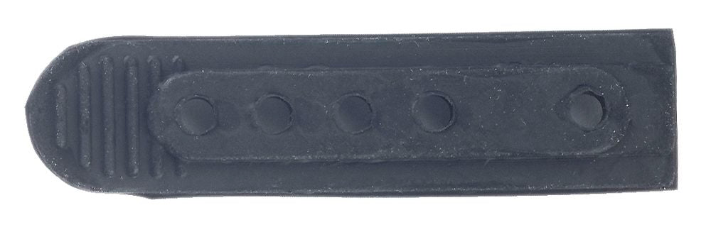 ferma coda in gomma nera