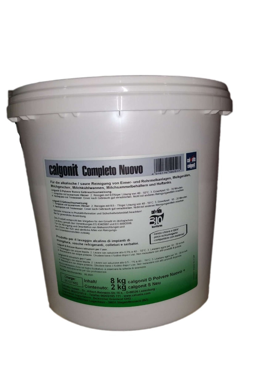 Igiene impianto di mungitura Calgonit Completo Nuovo da 10kg