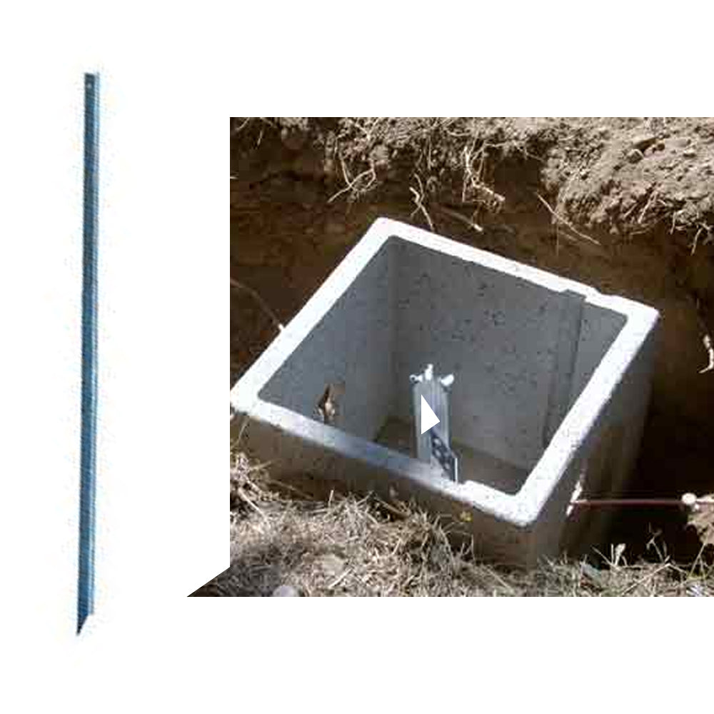 Palo di messa a terra 1,2 m