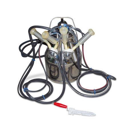 Secchio di Mungitura in Acciaio Inox da 25L per Pecore e Capre