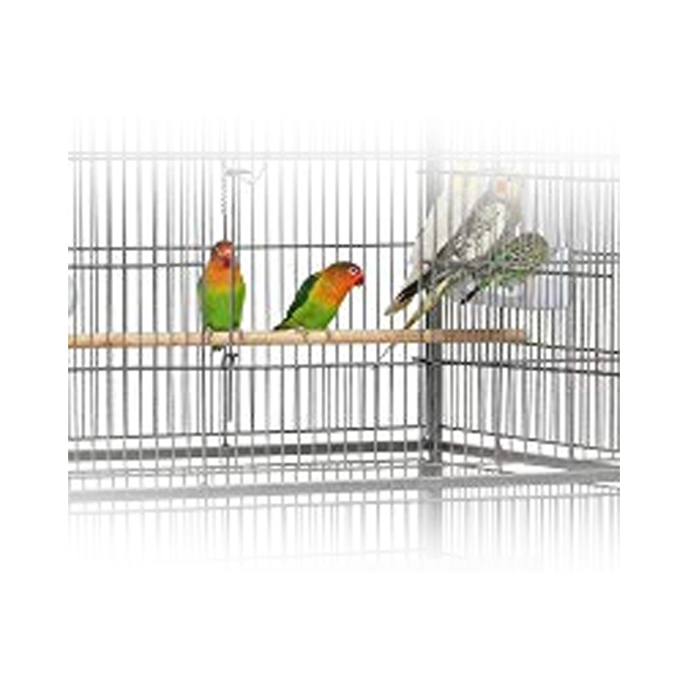 Gabbia per uccelli rosa nera