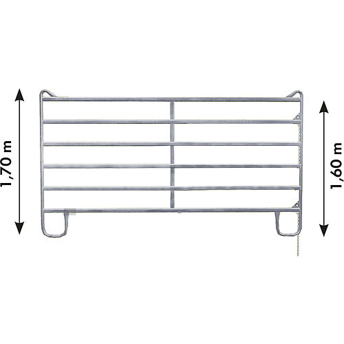 Pannello da Pascolo 6 Tubes – Recinzione Robusta e Versatile per Allevamenti