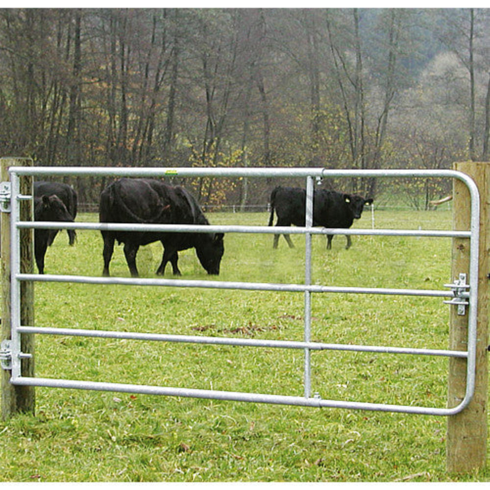Panel-6 con Cancello – Pannello di Recinzione Sicuro e Stabile per Cavalli