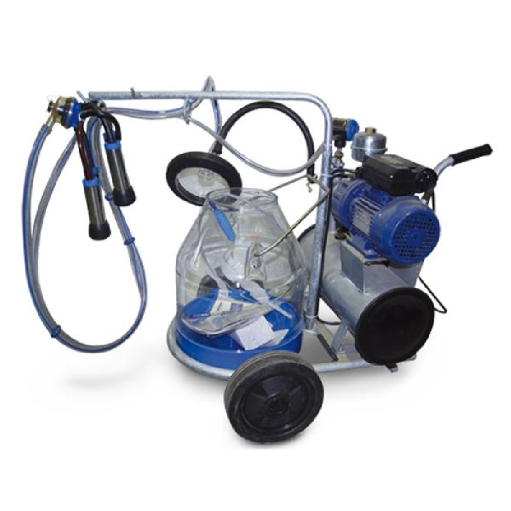 Mungitrici a carrello su ruote per mucche