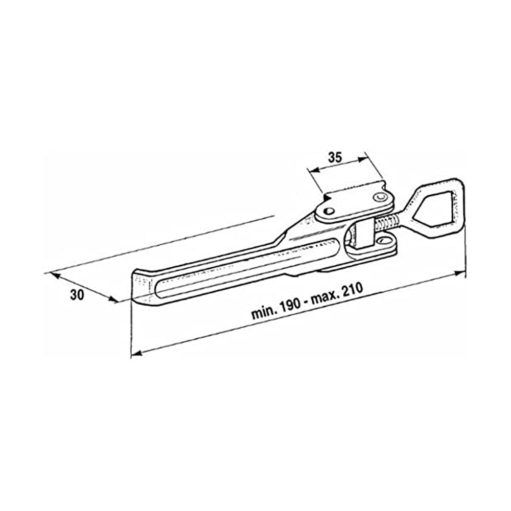 Chiusura Registrabile Ad Occhio