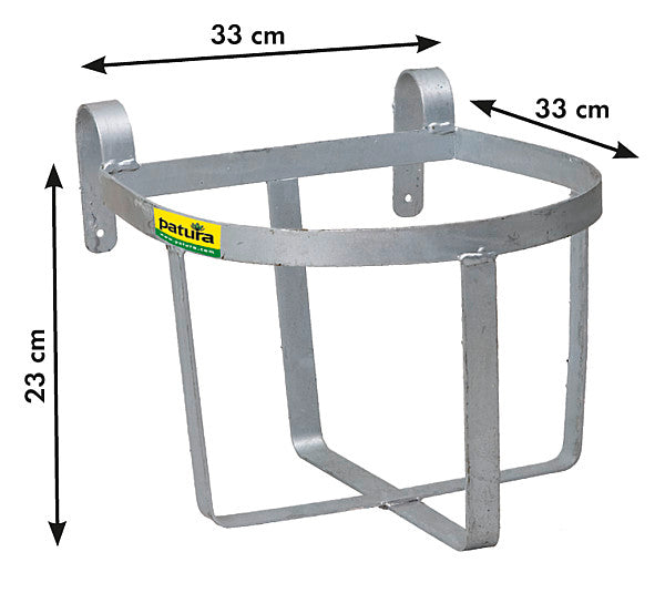 supporto zincato per secchio
