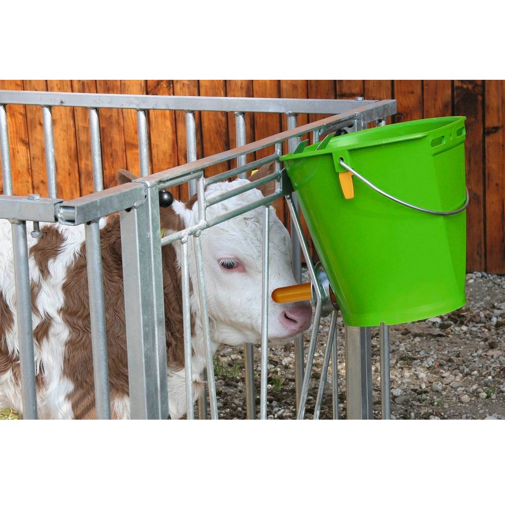 Secchio per vitelli con valvola