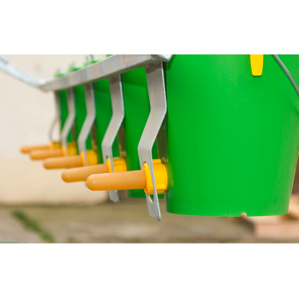 Secchio per vitelli con valvola