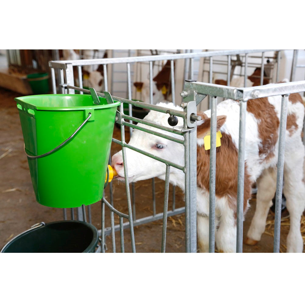 Secchio per vitelli con valvola