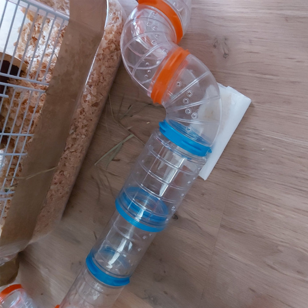 Tunnel per Criceti in Plastica Trasparente FPI 4812