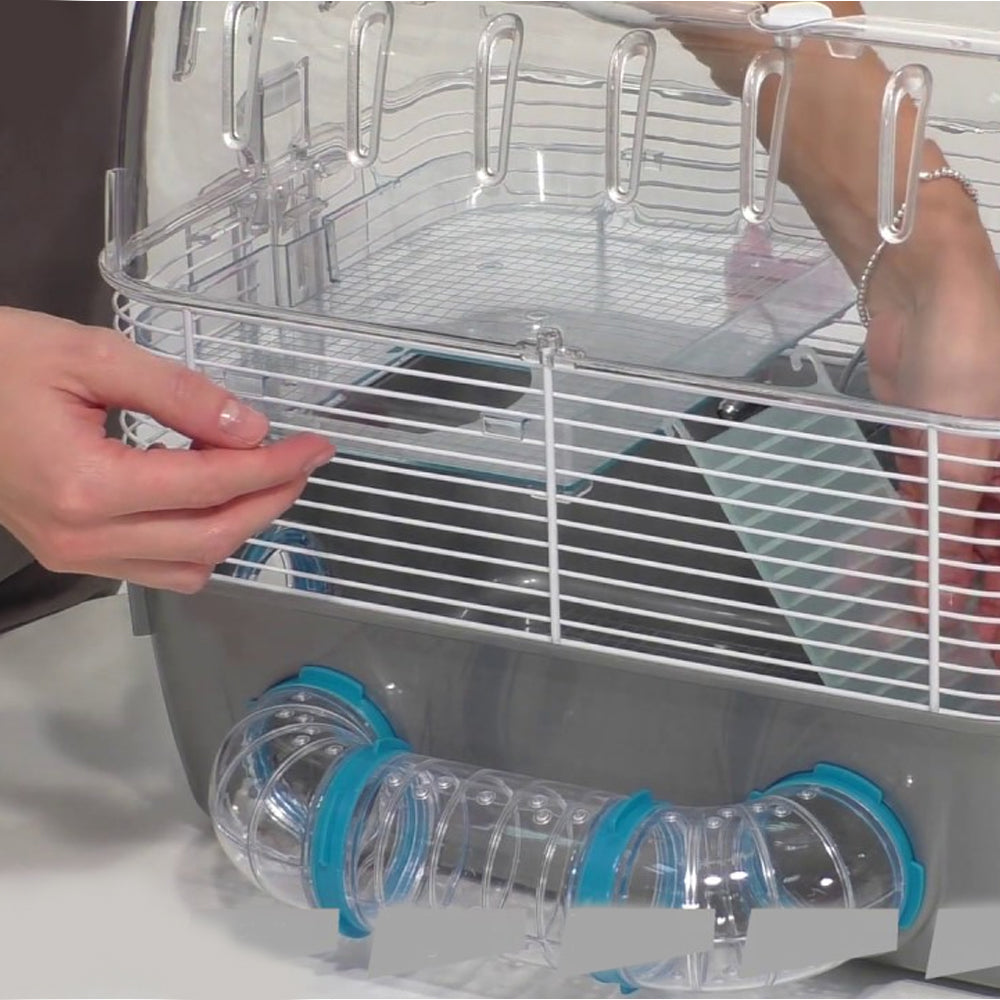 Cap FPI 4820 - Copertura Trasparente per Gabbie di Criceti, Colori Misti