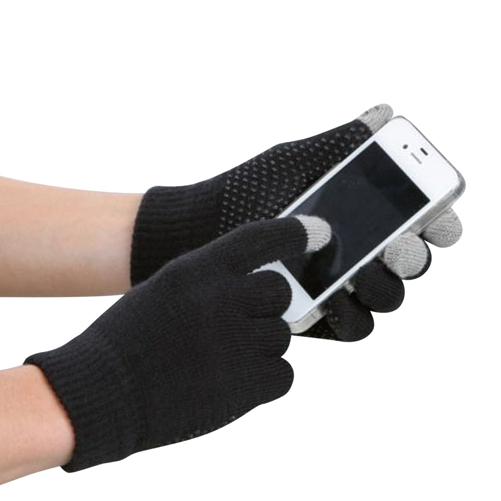 Guanti da equitazione MagicTouch - Nero