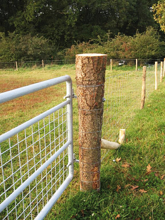 Porta al pascolo con rete metallica, altezza 1 m