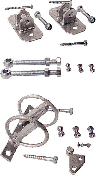 Porta al pascolo con rete metallica, altezza 1 m