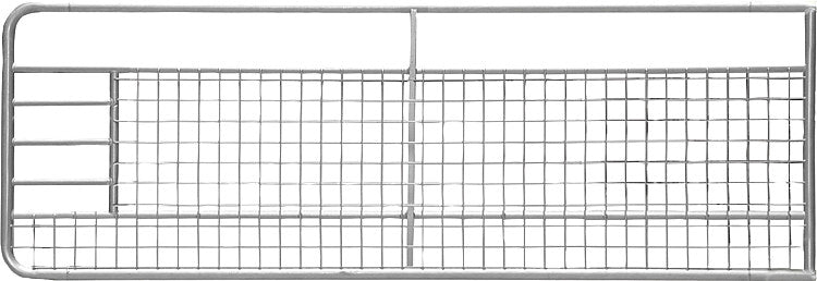 Porta al pascolo con rete metallica, altezza 1 m