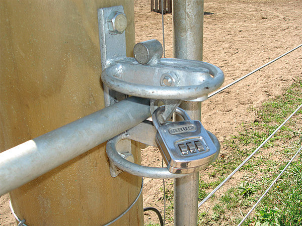 Porta al pascolo con rete metallica, altezza 1 m