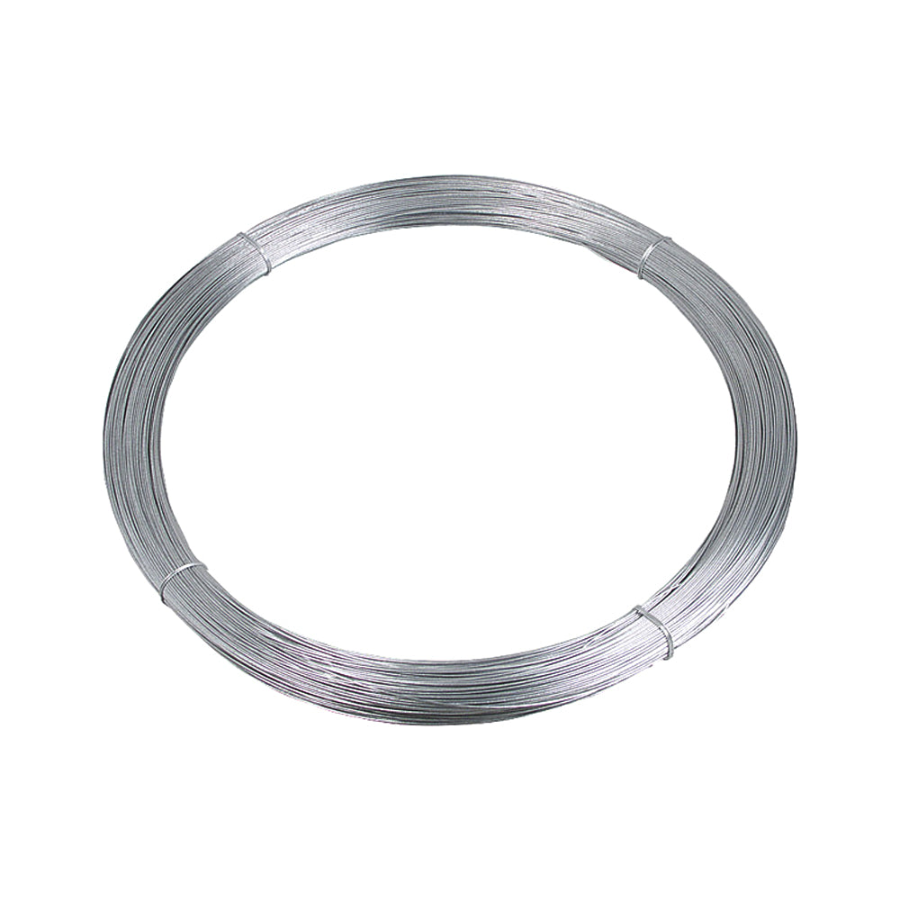 Filo inox da 2,5 mm di diametro., Thicklygalvanised, 25 kg bobina = circa. 625 m