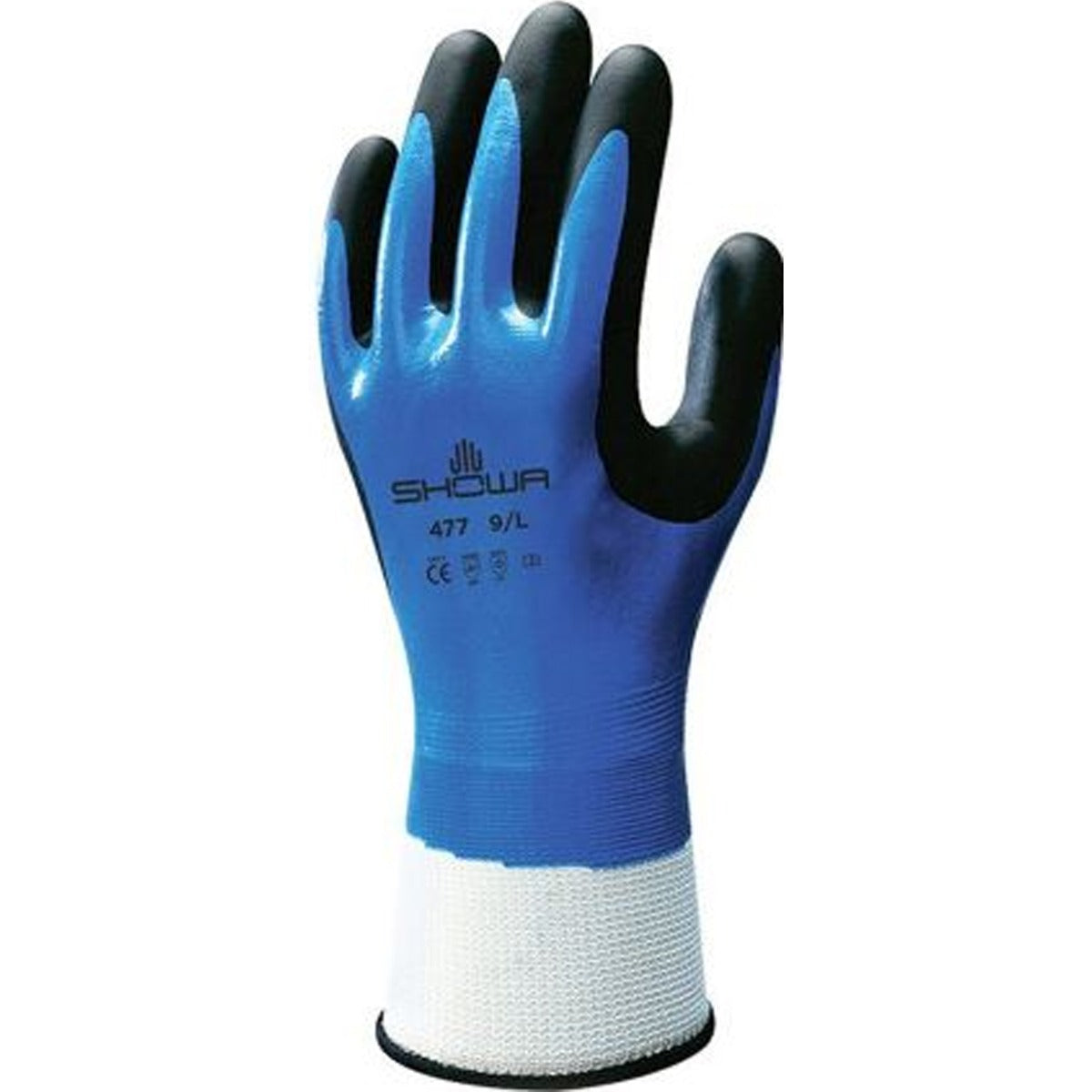 Guanti Show 477 - Impugnatura in schiuma e doppio rivestimento in nitrile perfetti anche in ambienti umidi e oleosi