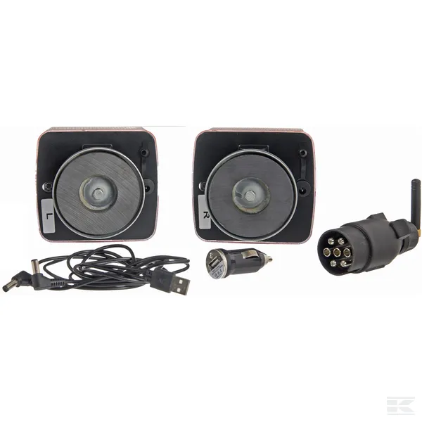 Set di Luci LED Wireless Quadrato 12V Li-Ion Magnetico